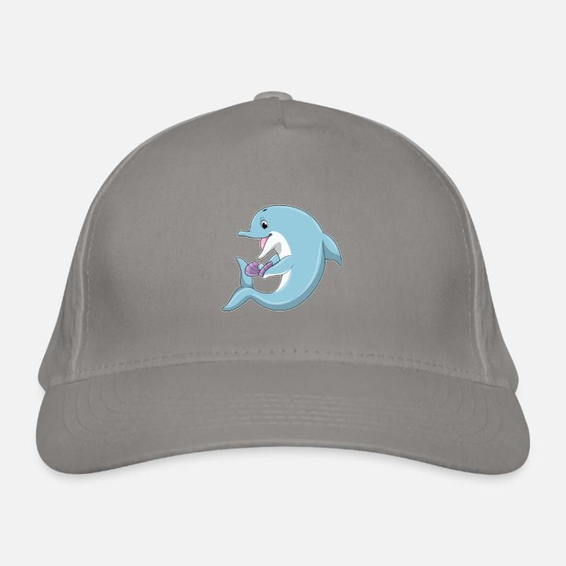 Dauphin avec perle Casquette classique bio