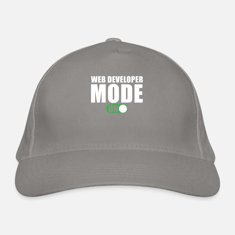 Mode développeur Web activé Casquette classique bio