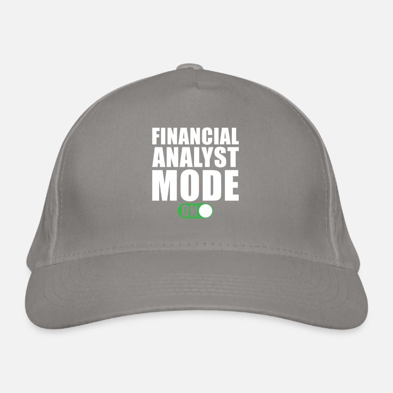 Mode Analyste financier activé Casquette classique bio