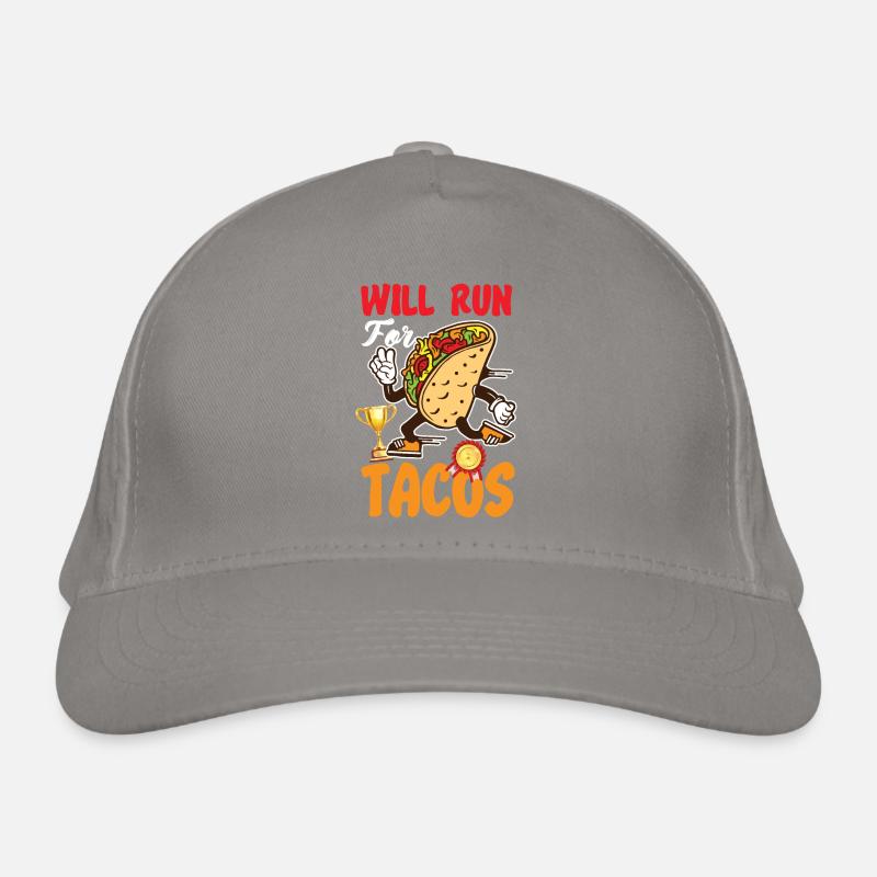 Coureur De course Semi-Marathon Taco Casquette classique bio