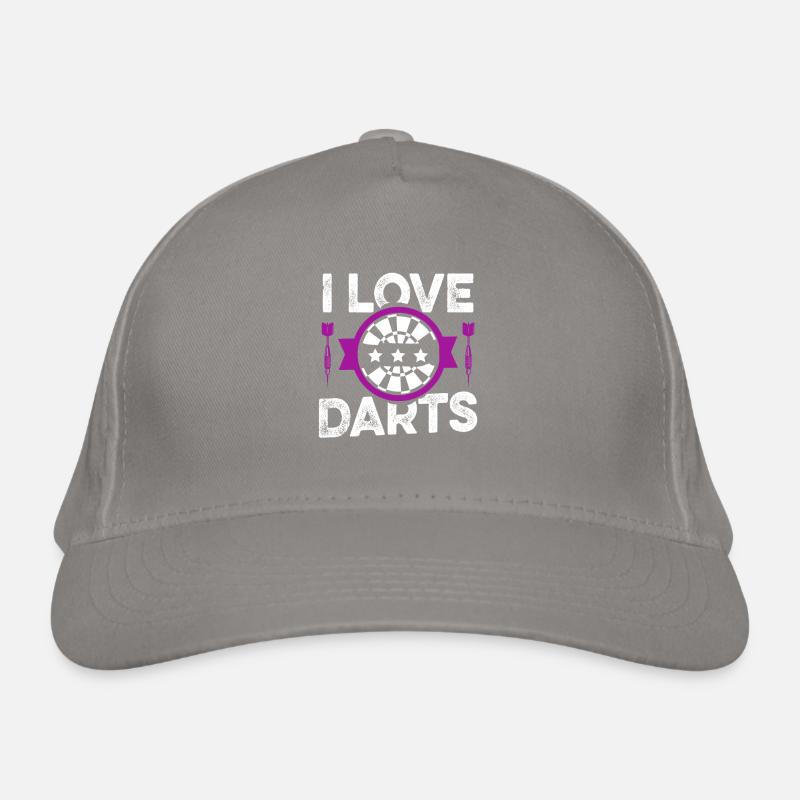 J’adore les fléchettes Casquette classique bio