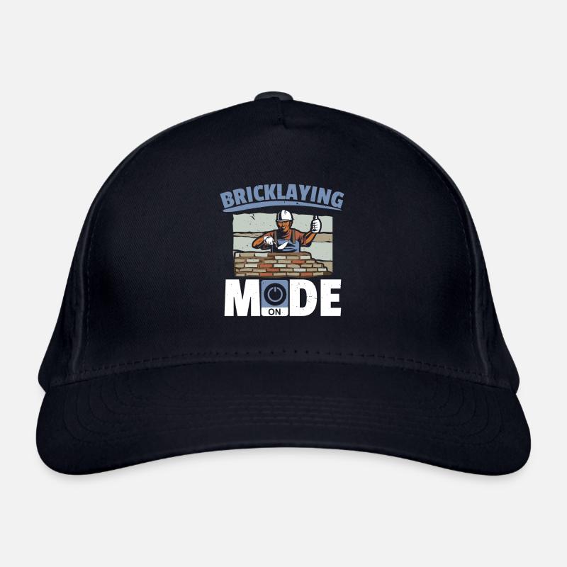 Mason mode on the construction Job Bricklayer Organic Baseball Cap