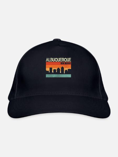 Albuquerque, New Mexico - Bio-Baseballkappe - Navy