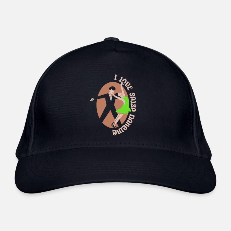J’adore danser la salsa passe-temps danseur de danse Casquette classique bio