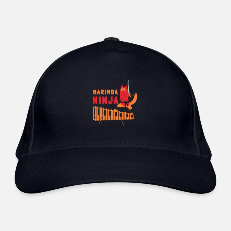Vibraphone Maman Marimba Ninja Et Maillet Casquette classique bio
