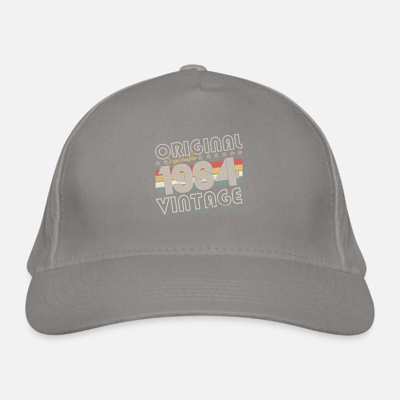 September born 1984 38th birthday gift Organic Baseball Cap