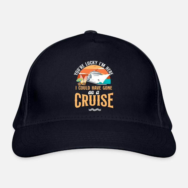Vacances en bateau de croisière Vous avez de la chance Casquette classique bio