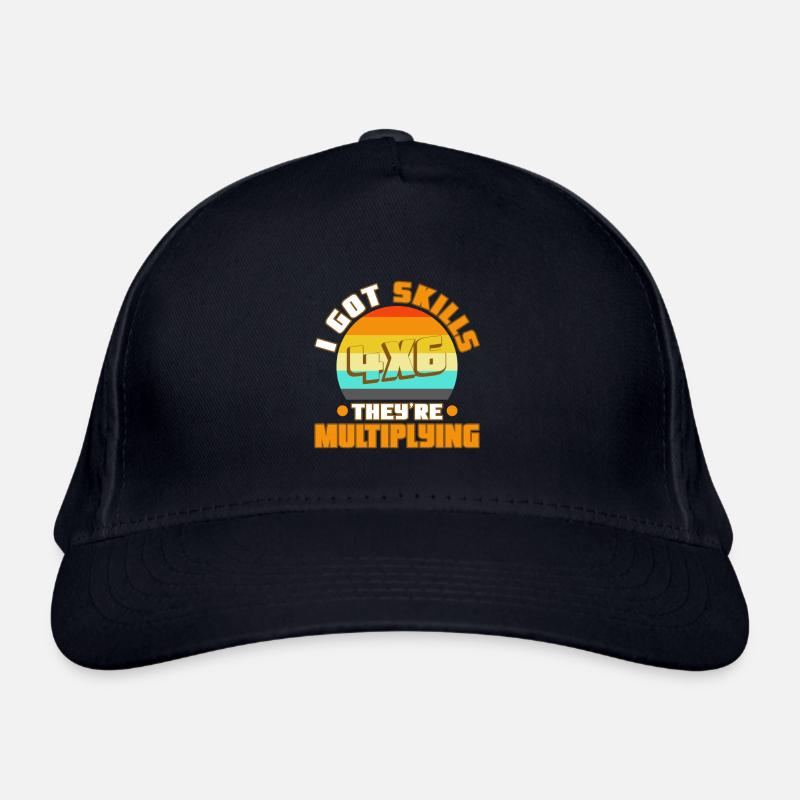J’ai acquis des compétences qu’ils multiplient Casquette classique bio