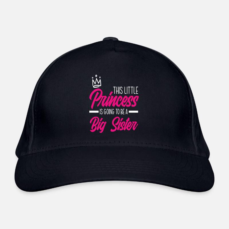 Princesse Sœur Bébé Grossesse Casquette classique bio