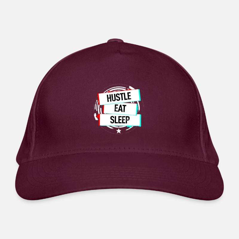 Hustle Manger Dormir Casquette classique bio