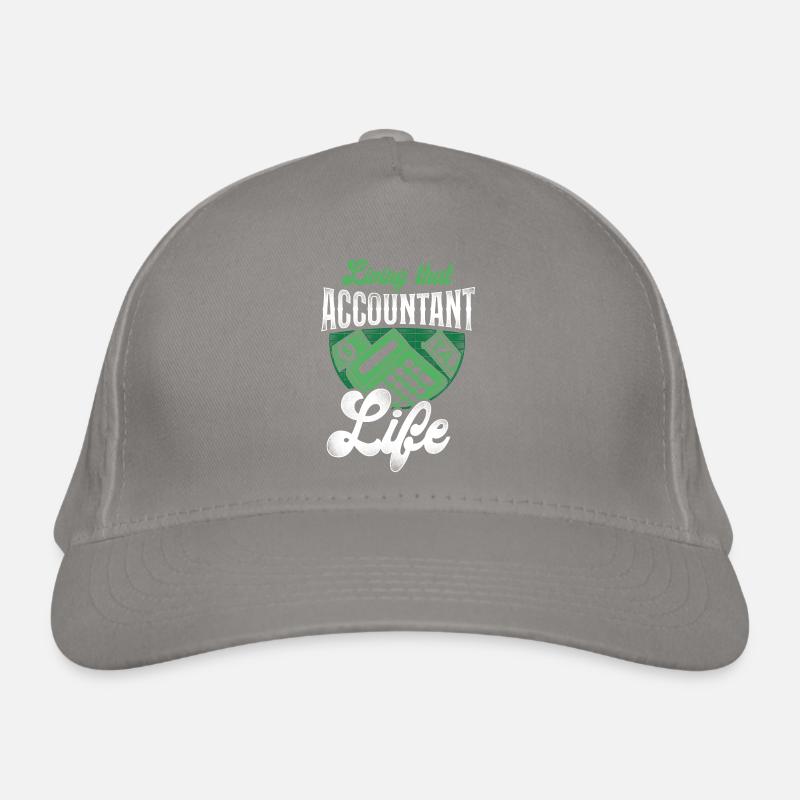 Comptable Teneur de livres Comptabilité Casquette classique bio