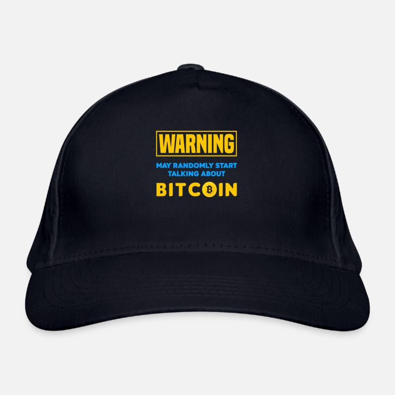 Bitcoin Trader Kryptos Geschenk Bio-Baseballkappe