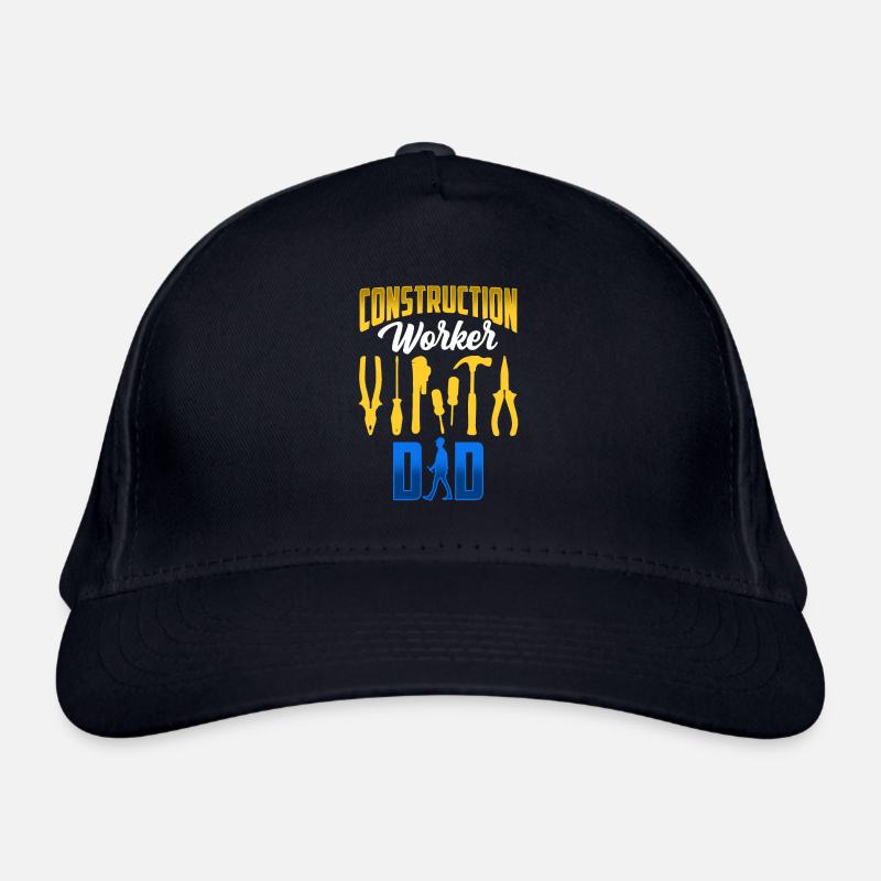 Construction Worker Father Construction Team Construction Site Teamwork Organic Baseball Cap