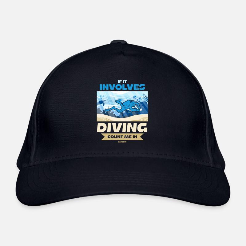 S’il s’agit de plonger, comptez-moi dans Casquette classique bio