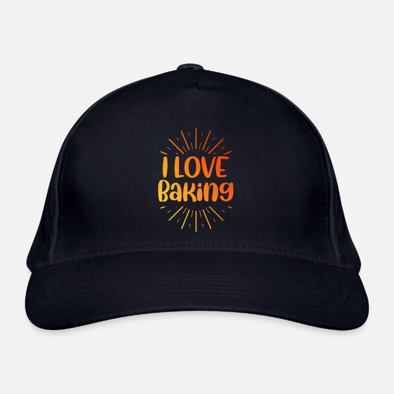 I love baking Organic Baseball Cap