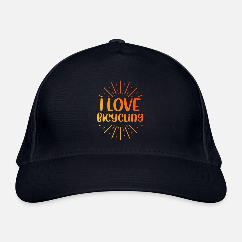 J’adore le vélo Casquette classique bio