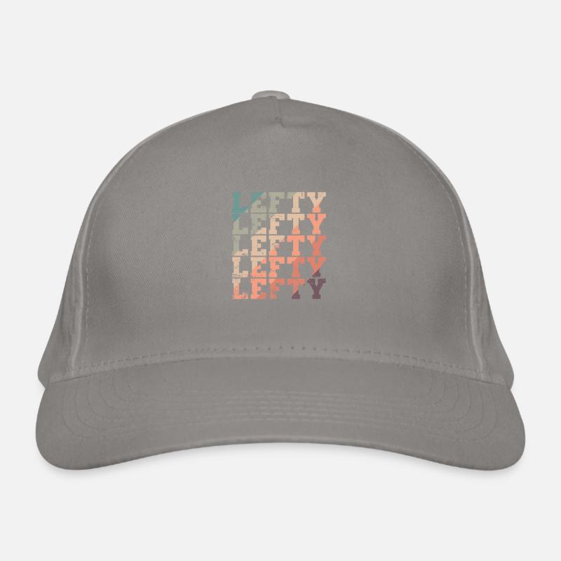 Lefty Left-handers write conversion Organic Baseball Cap