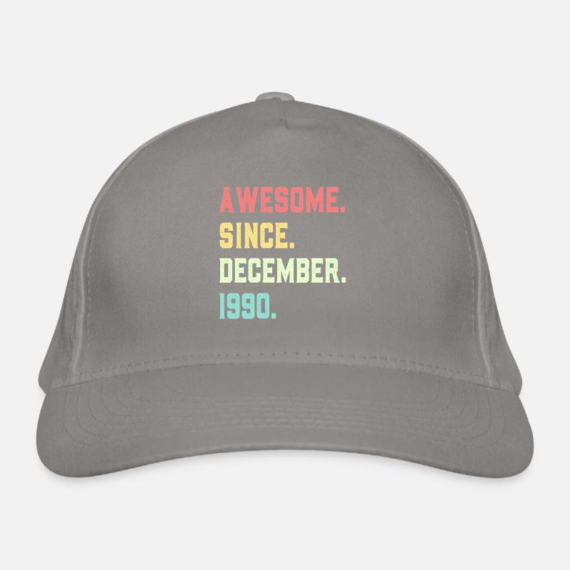 Génial depuis décembre 1990 Casquette classique bio