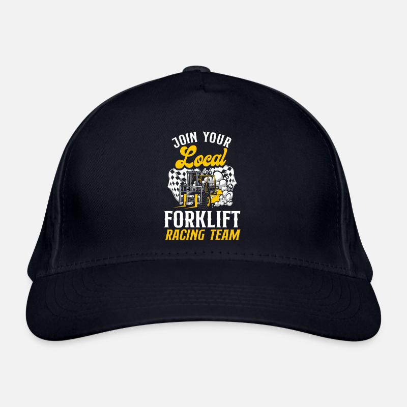 Certified Forklift Truck Operator - Bio-Baseballkappe - Navy