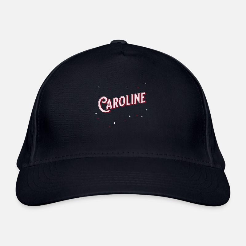Caroline name personalized Organic Baseball Cap