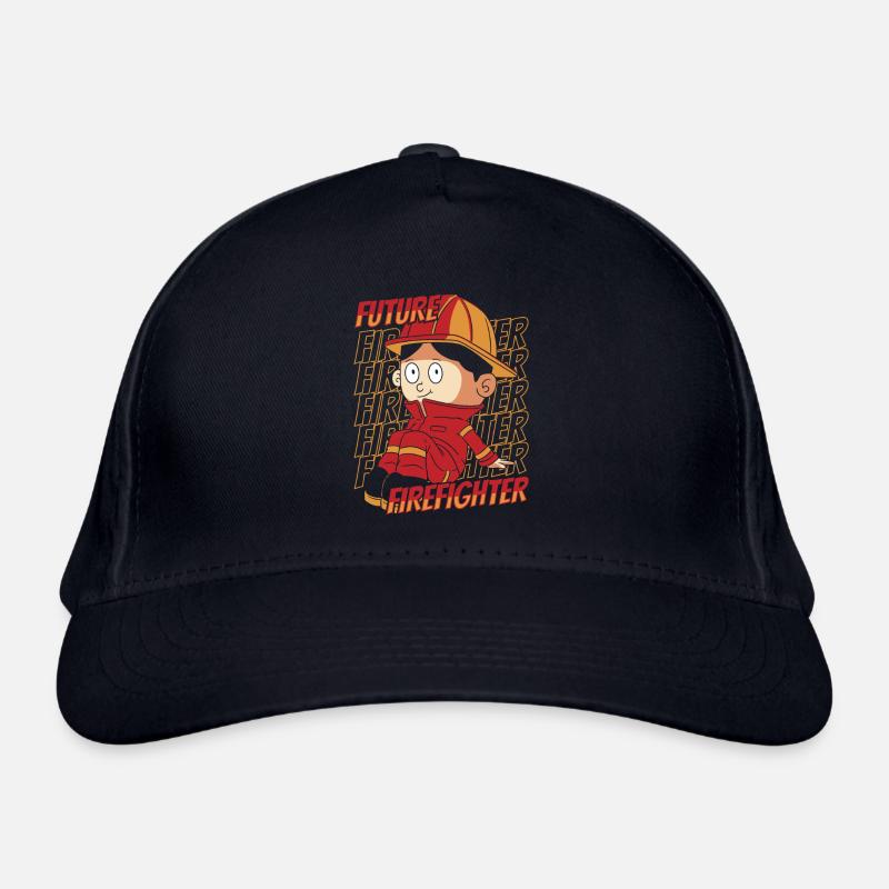 Feuerwehrmann Bio-Baseballkappe
