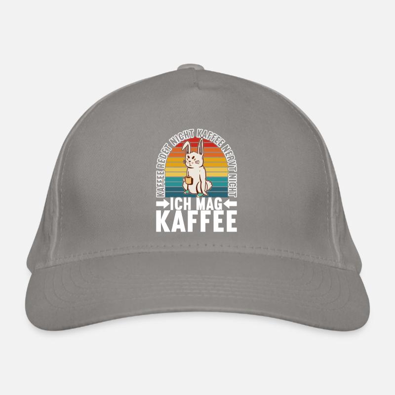 Kaffee Kaffeetrinker Bio-Baseballkappe