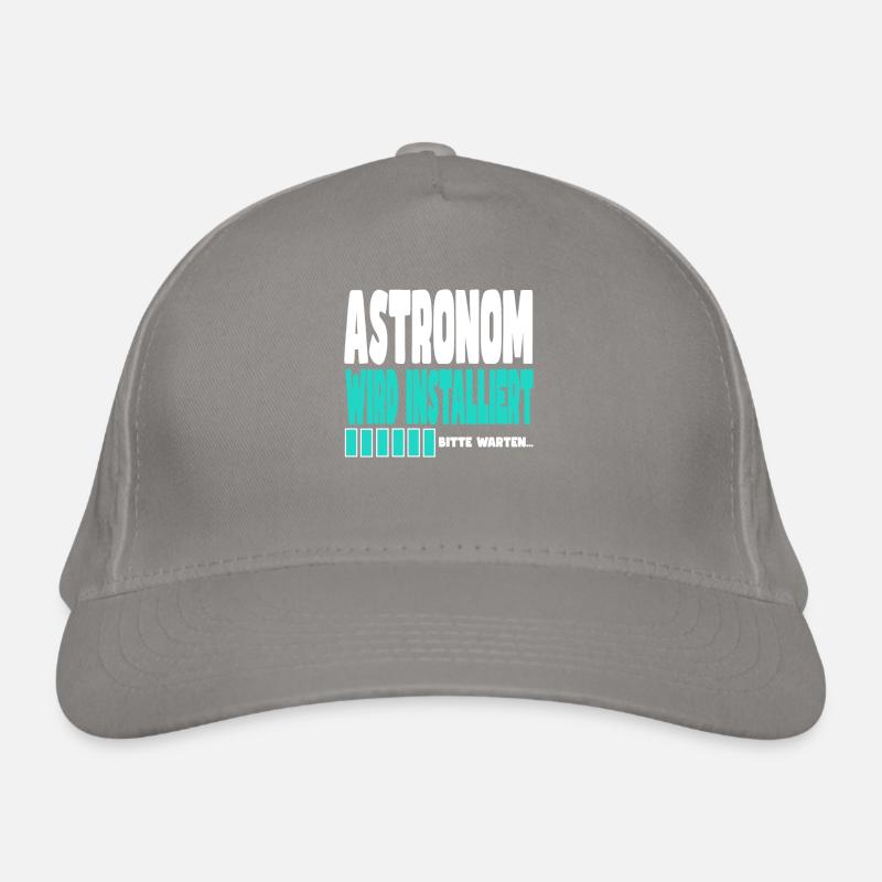 Astronom wird installiert Bio-Baseballkappe