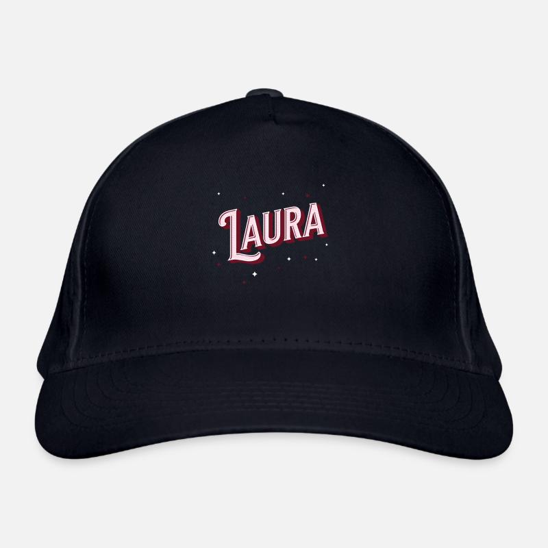 Laura name personalized Organic Baseball Cap