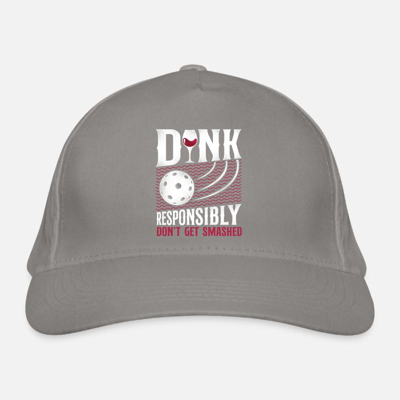 Pickleball Pun Wine Dink Casquette classique bio