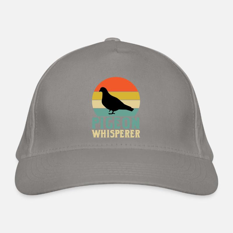 Taubenflüsterer Bio-Baseballkappe
