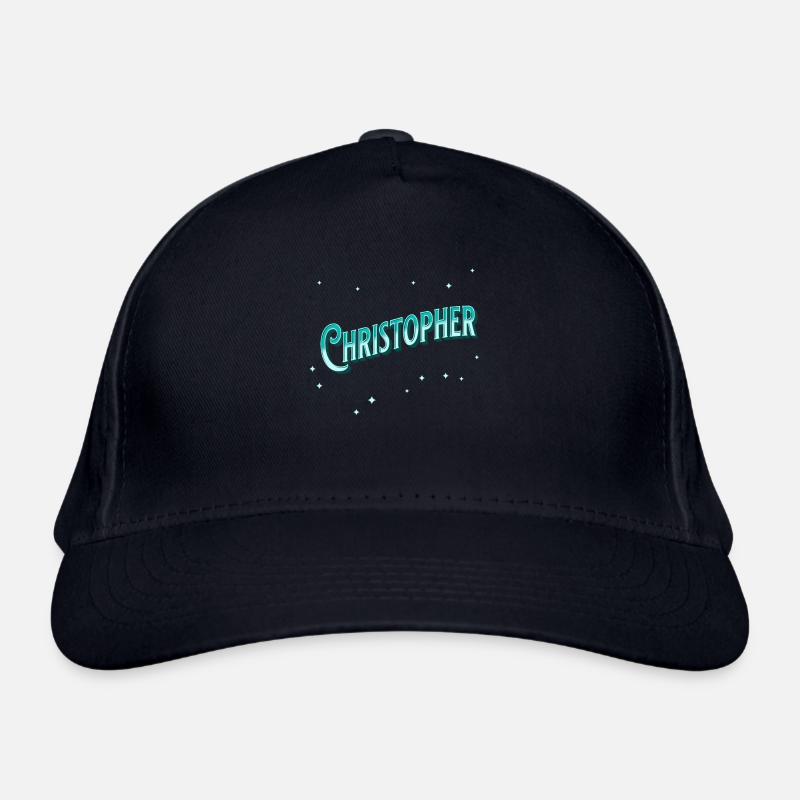Christopher name personalized Organic Baseball Cap