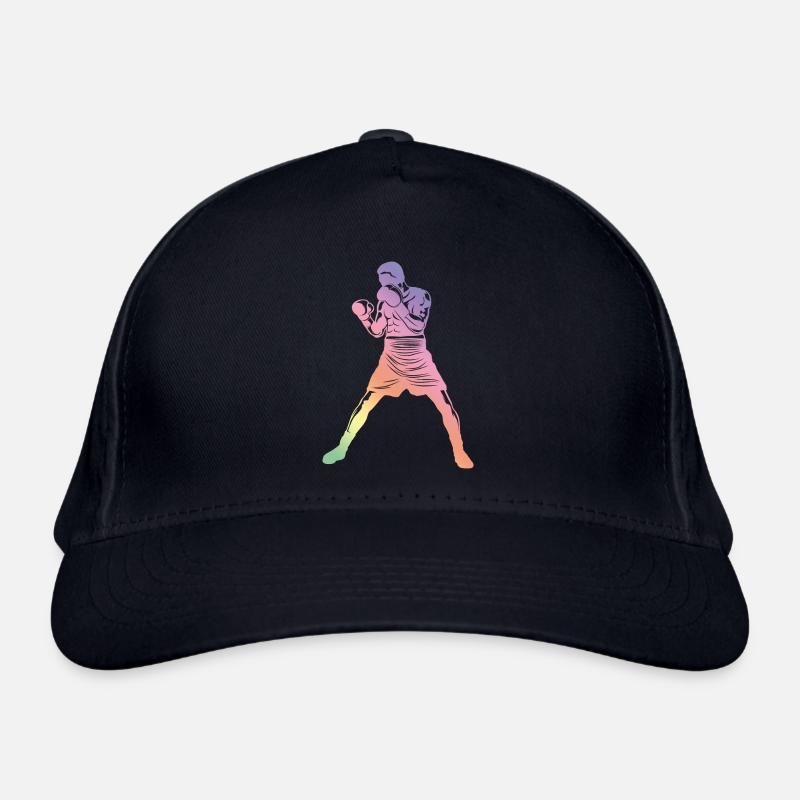 Boxen Silhouette Bio-Baseballkappe