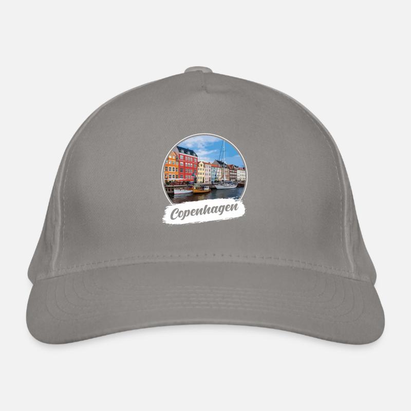 Souvenir de Copenhague Casquette classique bio