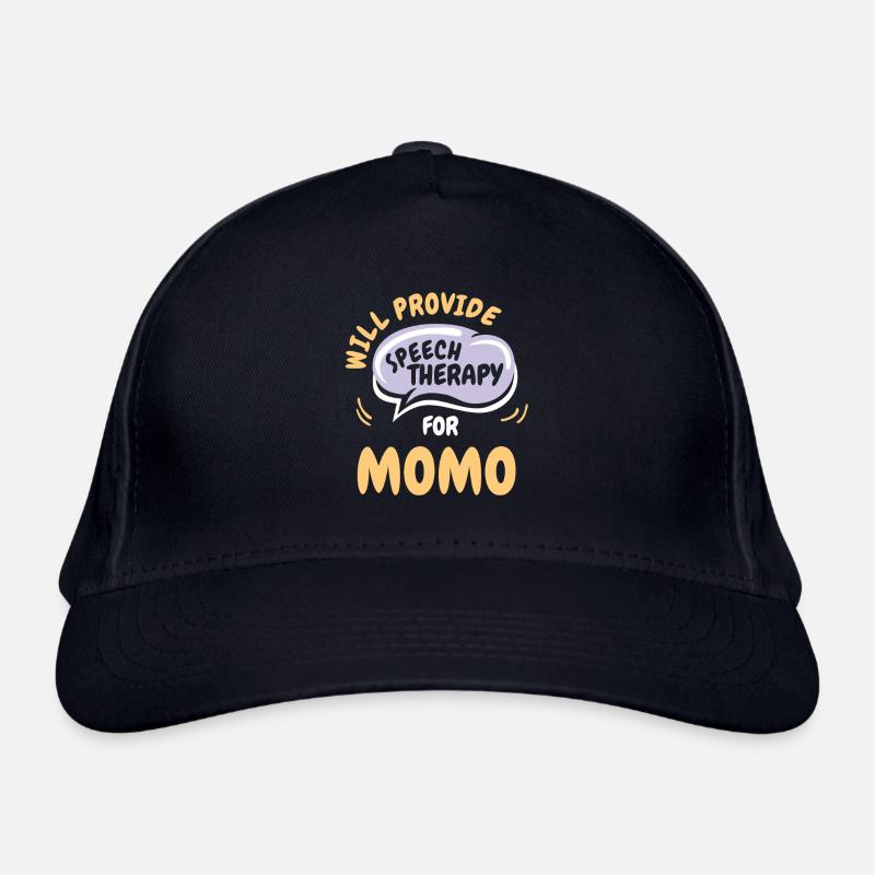 Provide Speech Therapy for Momo Funny Speech Bio-Baseballkappe