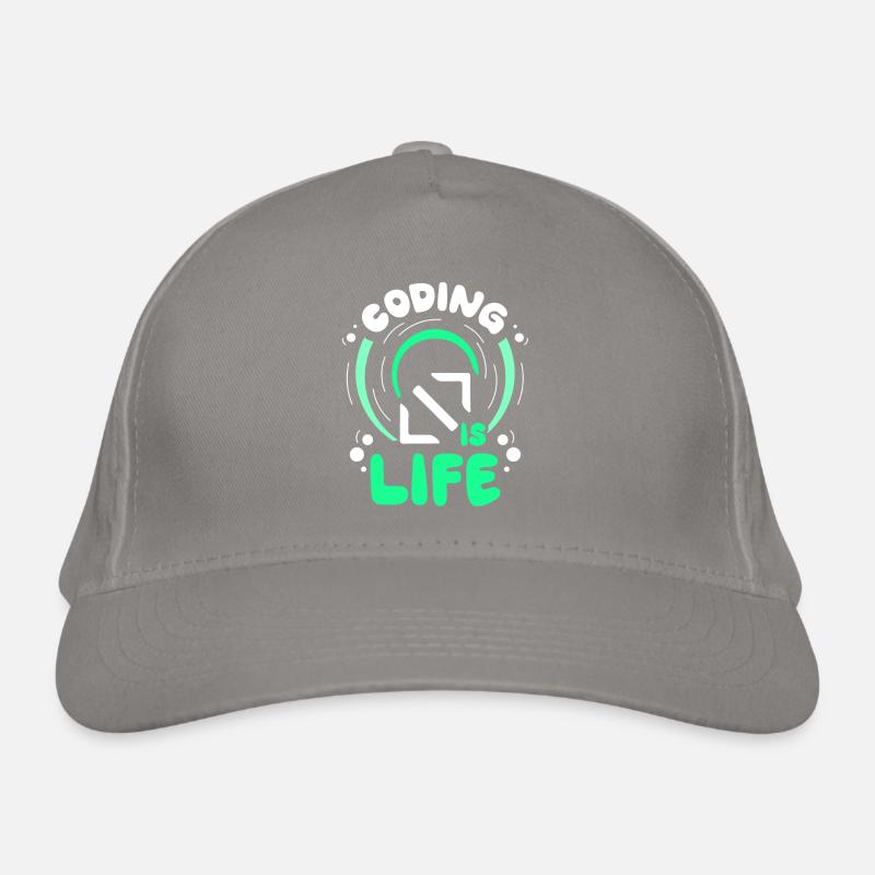 Coding Ist Leben Code Coder Programmierer Bio-Baseballkappe