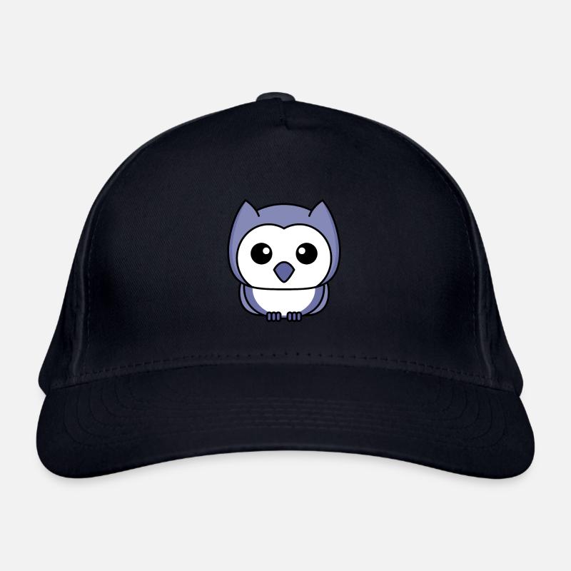 Owl Comic Organic Baseball Cap