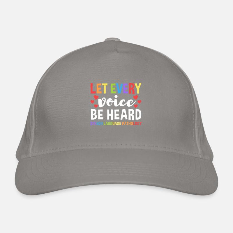 Let Every Voice Be Speech Language Pathologist Bio-Baseballkappe