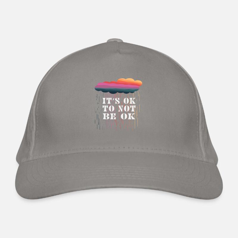 C’est ok de ne pas être ok Casquette classique bio