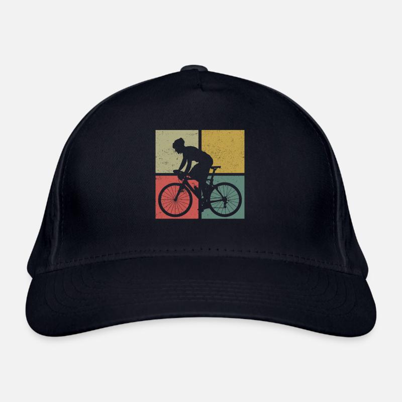 Drôle de vélo de route à vélo Casquette classique bio