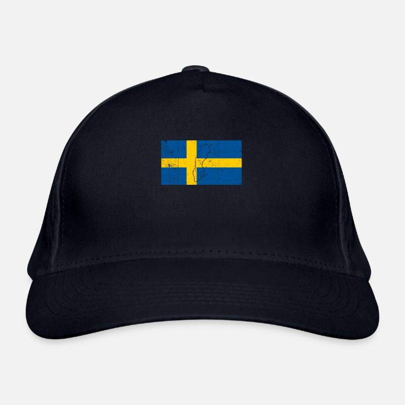 Drapeau de la Suède Casquette classique bio