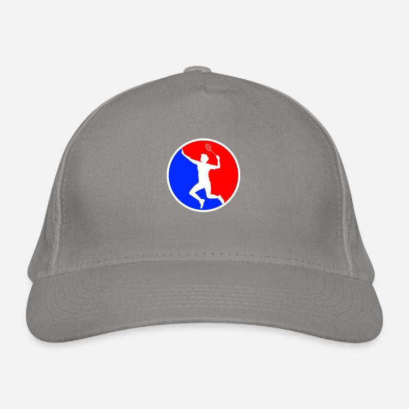 Badminton Logo Bio-Baseballkappe