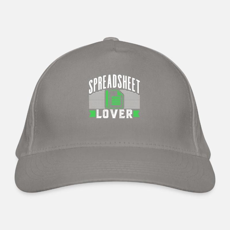 Liebhaber Von Spreadsheets Tabelle Spreadsheet Bio-Baseballkappe