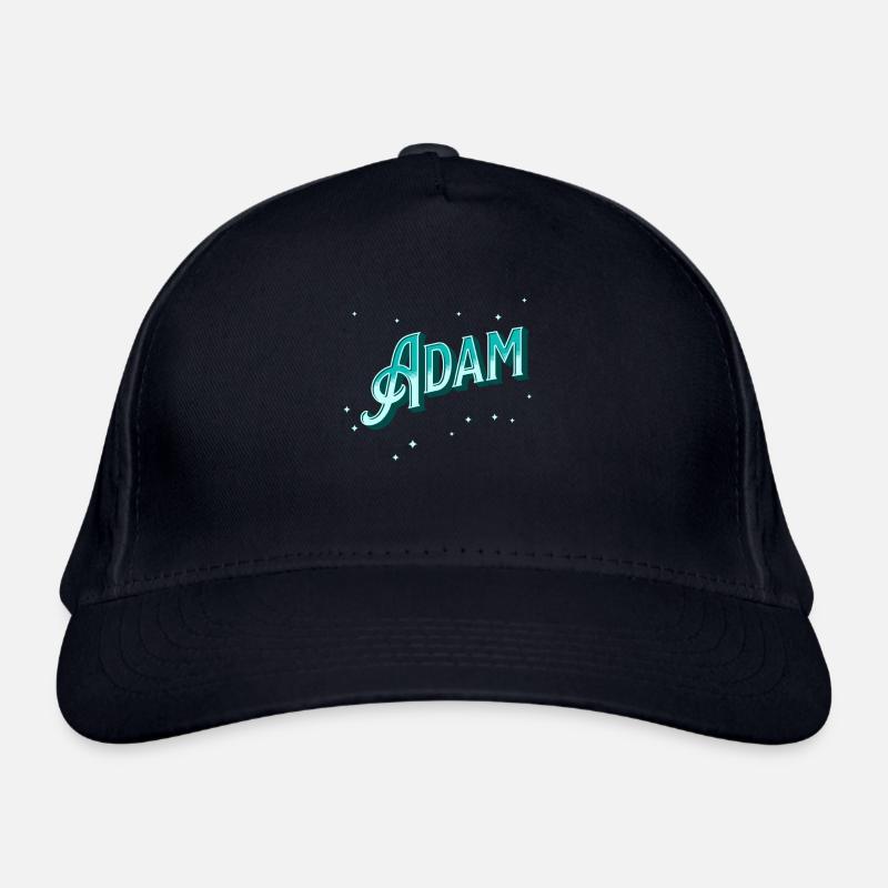 Adam name personalized Organic Baseball Cap