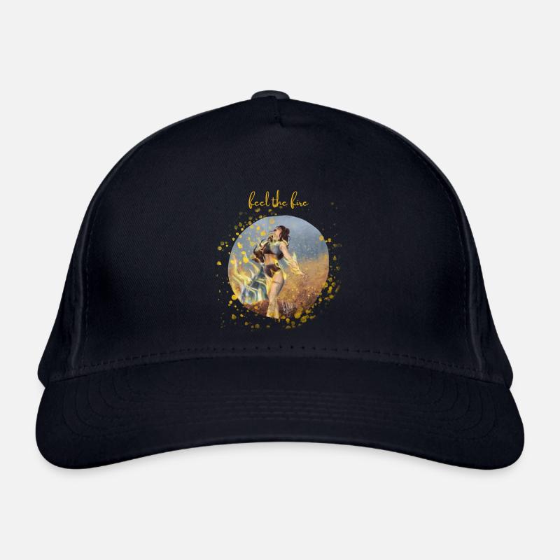 Fühle das feuer,phönix Bio-Baseballkappe