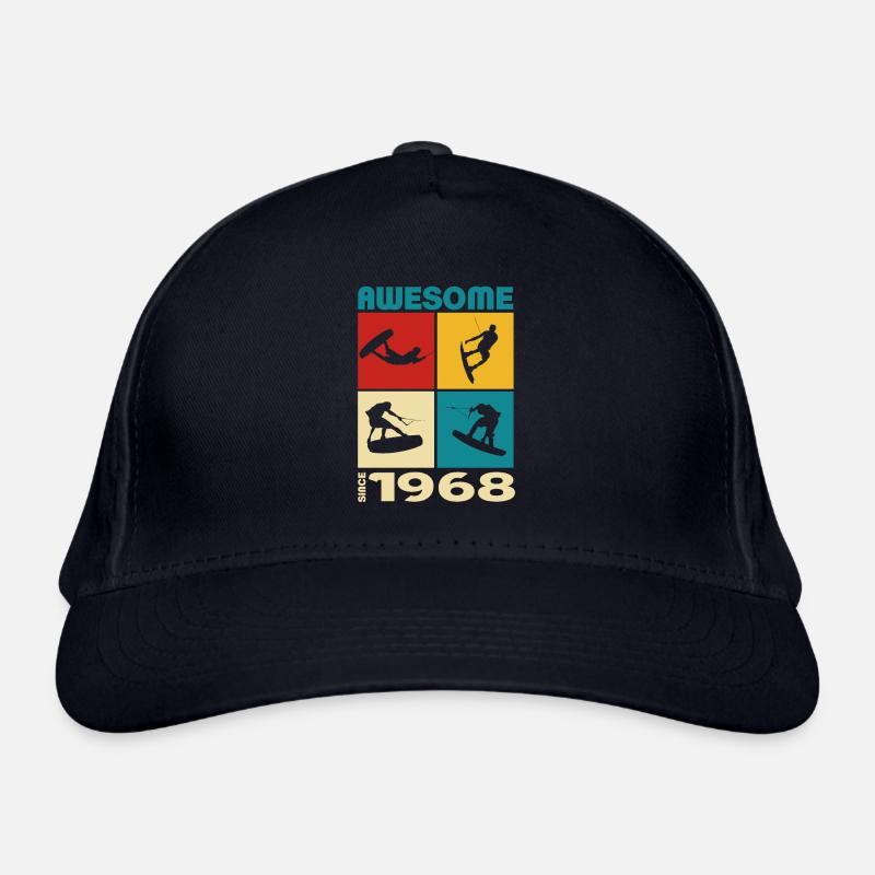 Awesome since 1968. Wakeboard Lifestyle Organic Baseball Cap