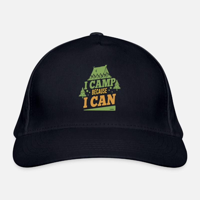 Je campe parce que je peux camper Casquette classique bio