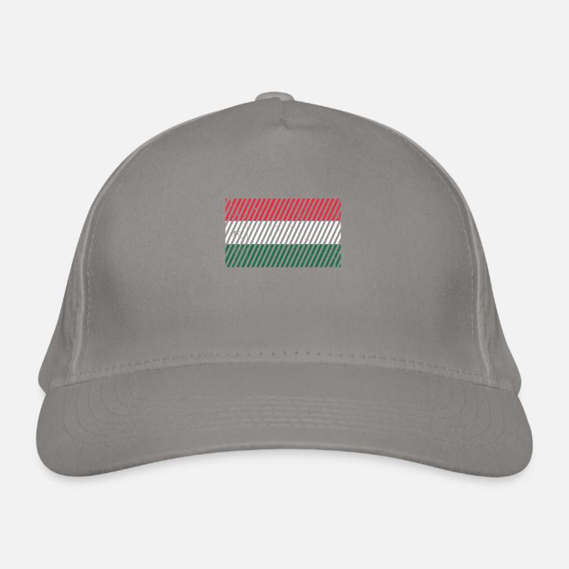 Hungary flag Organic Baseball Cap