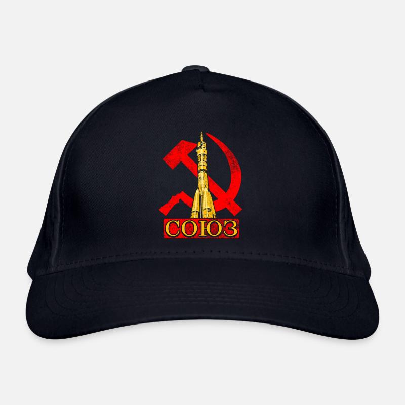 Fusée Soyouz Union soviétique Casquette classique bio