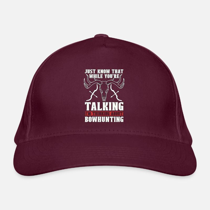Bowhunting Just Know That Shooting Sport Bowhunter Organic Baseball Cap