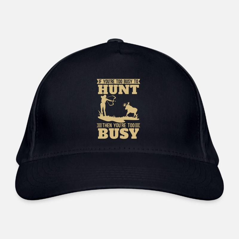 Chasse à l’arc si vous êtes trop occupé pour chasser à l’arc Bowhunter Casquette classique bio